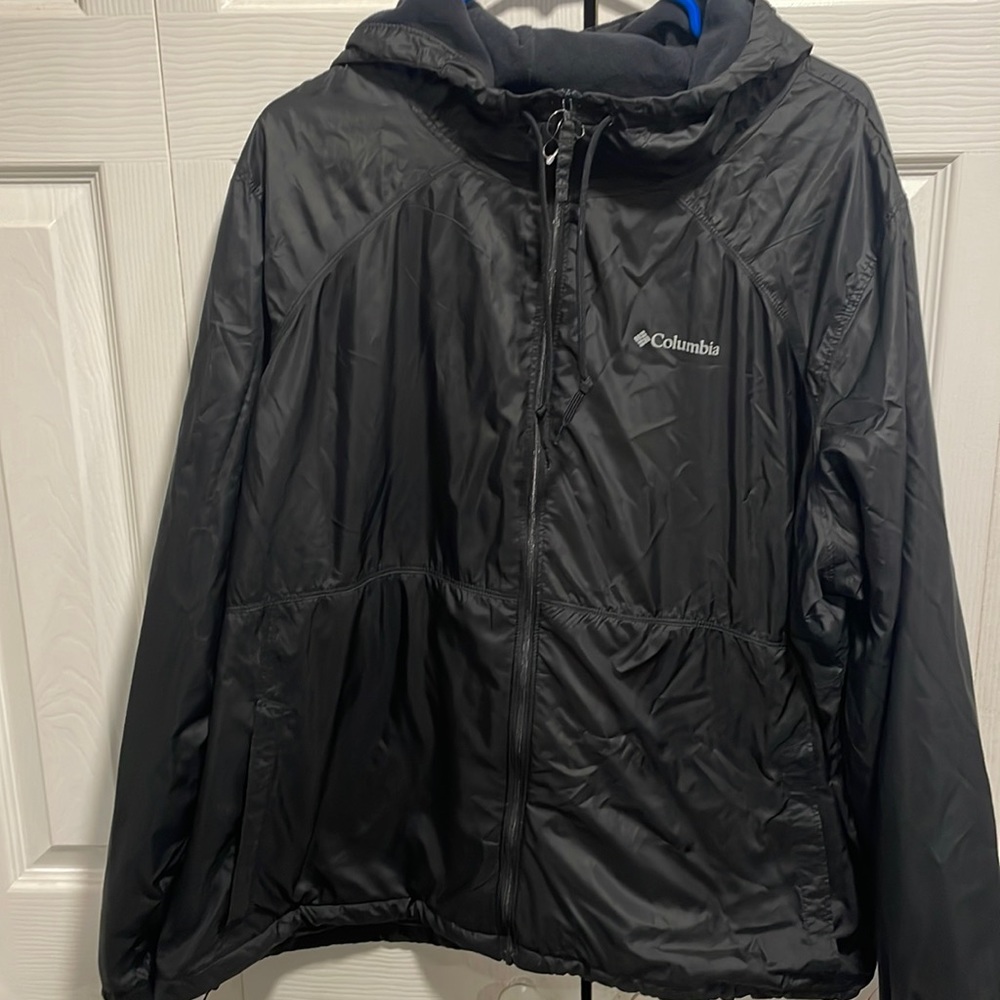Men’s black Columbia 2x jacket